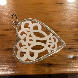 Vintage sterling silver heart ❤️